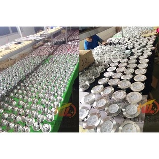 โคมดาวไลท์ฝังฝ้า Downlight LED (สินค้ามีมาตรฐาน มอก) ปรับองศาได้หมุ่นได้ 3w-7w-12w-18w-24w