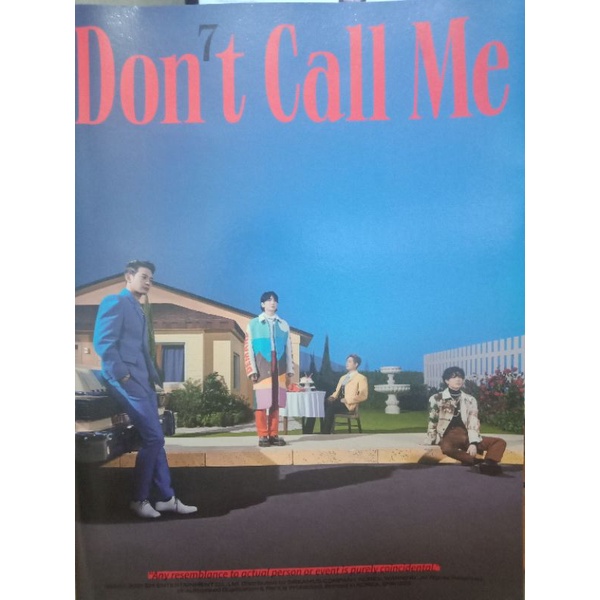 บั้มเปล่า Shinee - Don't call me