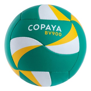 ลูกวอลเลย์บอลชายหาด สีเขียว เหลือง ลูกวอลเลย์บอล วอลเลย์บอลชายหาด COPAYA Beach Volleyball BVB900 FIVB Green/Yellow