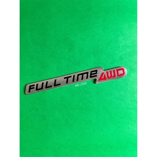 โลโก้FULL TIME4WD ขนาด16.6x2.6cm. ราคาต่อชิ้น