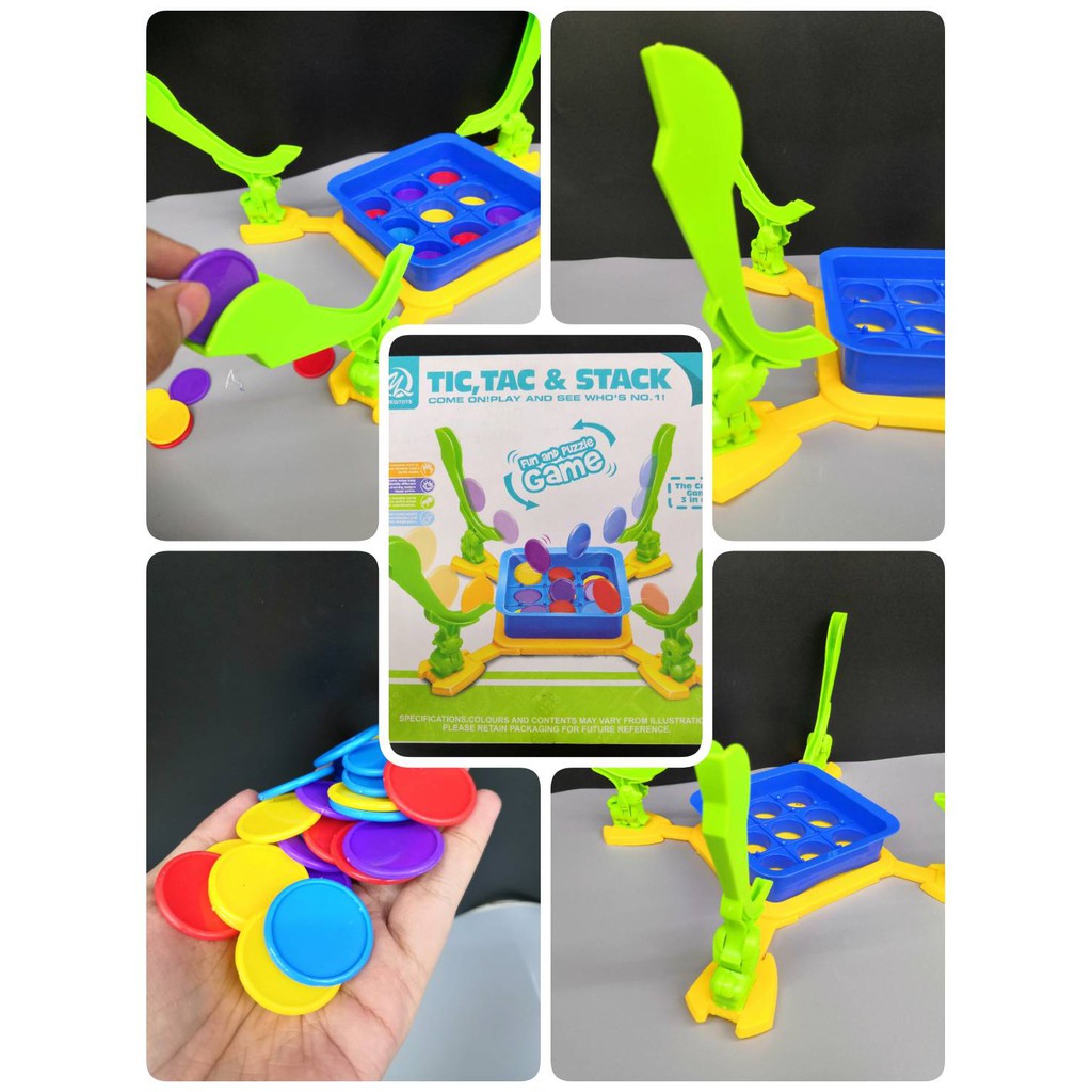 เกม TIC,TAC & STACK เกมโยนเหรียญ Tic Tac
