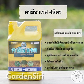 คายีซาเรส ขนาด 4ลิตร (กลูโฟซิเนตแอมโมเนียม 15%) ตราหวีทอง