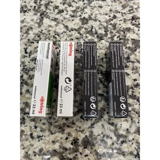 หมึกรอตติ้ง ของแท้ Rotring Germany 1928 / Isomars บรรจุ 23ml. และ แบบหลอด ไอโซกราฟ แพค 3/5 หลอด รอตตริ้ง รอตริง US