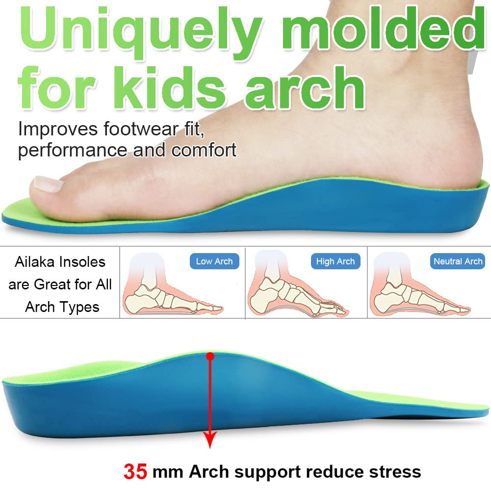 Childrensx Orthopedic รองเท้า Insoles สําหรับเท้าเท้าแบน Arch สนับสนุนเด็ก Orthopedic ผลิตภัณฑ์รองเท้าใส่ - รูปที่ 2