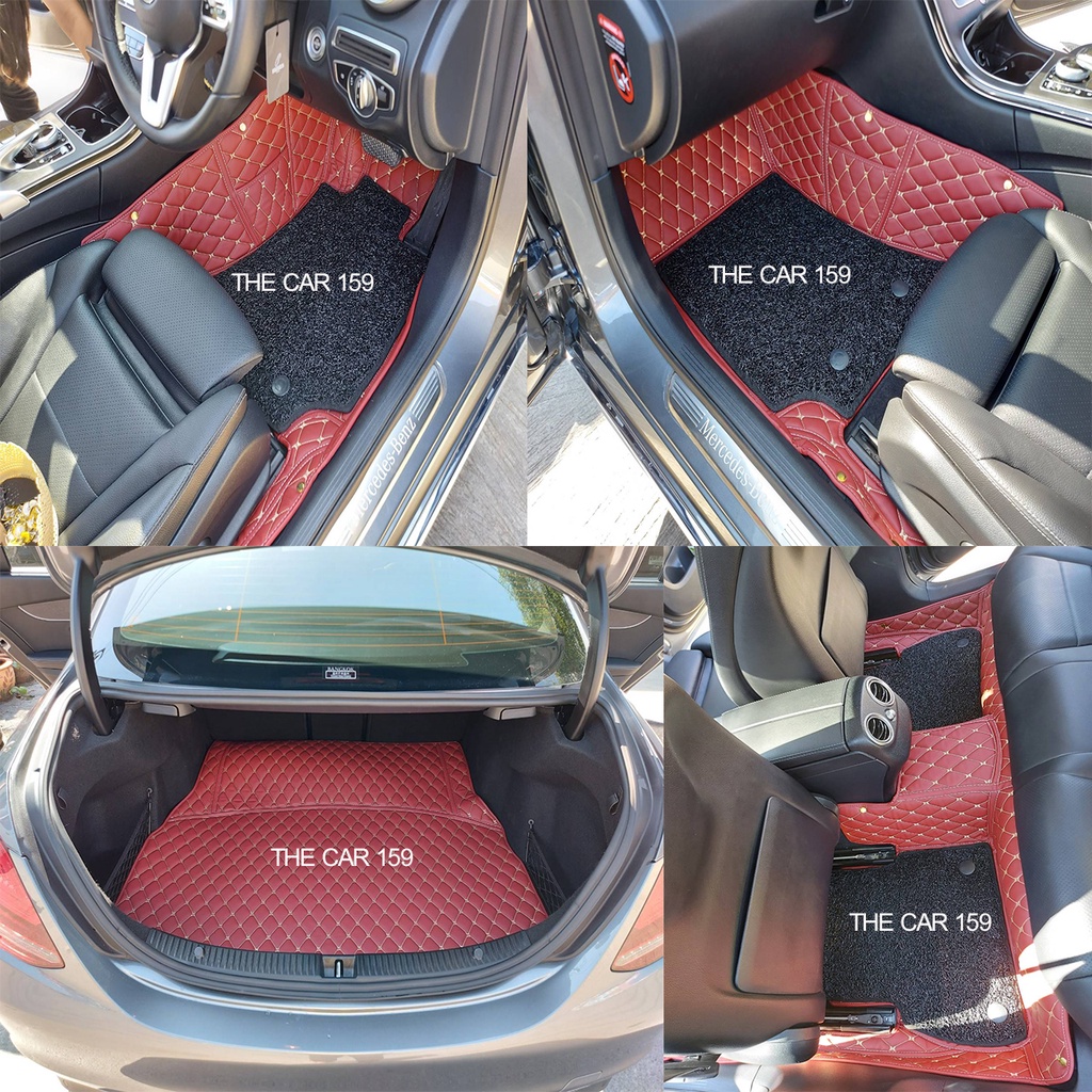 พรมรถยนต์ พรม7D Benz C220d w205
