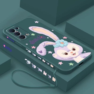 Infinix Hot 12i Hot 12 Note 8 Smart 5 S5 Note 10 Pro Note 10 Pro NFC Note 10 Note 11 Pro Note 11S Smart 6 2020 Smart 6 2021 Smart 4 S5 lite Casing Ponsel Silikon Cair Kartun Pelindung Penuh Kamera Lanyard Casing Ponsel