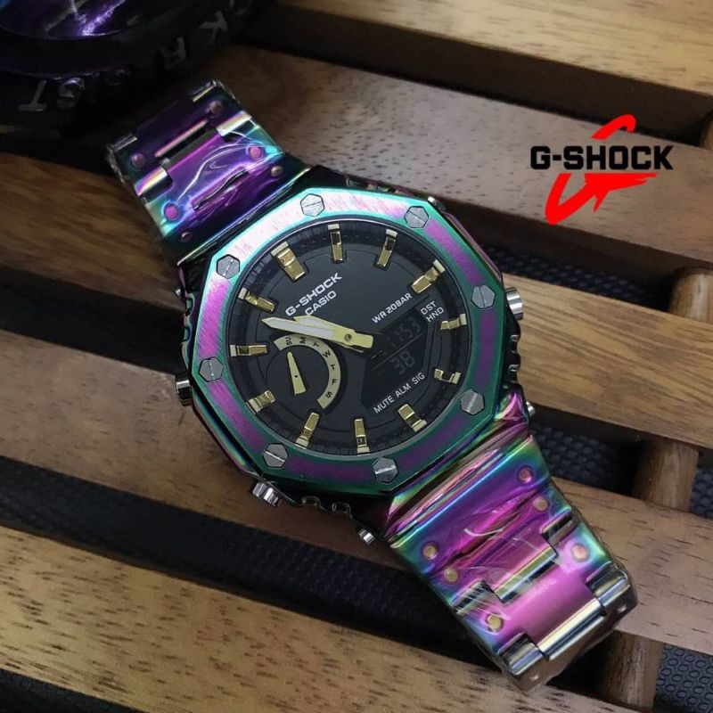 นาฬิกาG-Shock สีรุ้ง
