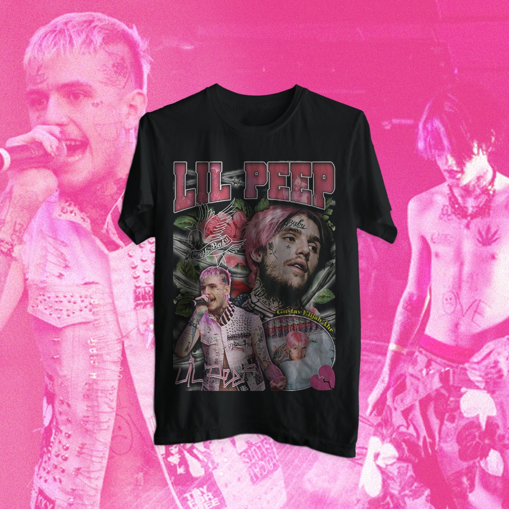 RAP TEE - LIL PEEP**