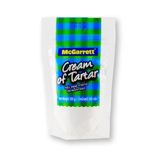 พร้อมส่ง! แม็กกาแรต ครีมออฟตาร์ตาร์ 200 กรัม Mcgarrett Cream Of Tar Tar 200 g