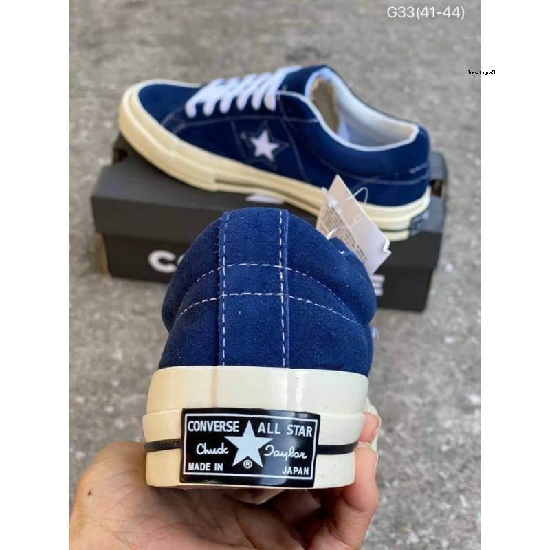 Converse One Star ป ายดำ Made In Japanรองเท ารองเท าผ ชายรองเท าผ หญ ง รองเท า 1 275