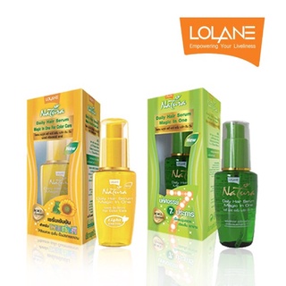 LOLANE Natura Daily Hair Serum Magic In One เซรั่มใส่ผม 50ml. (สีเขียว สีเหลือง)