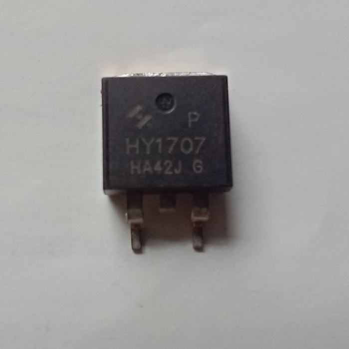 Mosfet ลบ SMD HY1707 75V 80A TO-263