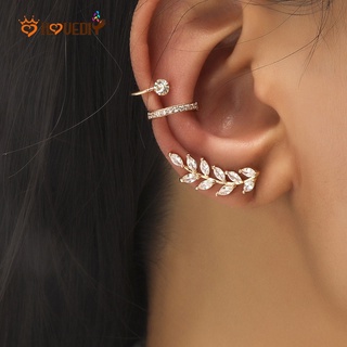 [ Elegant ต่างหูคริสตัล Rhinestone สง่างามสําหรับสุภาพสตรี [เครื่องประดับเกาหลี]