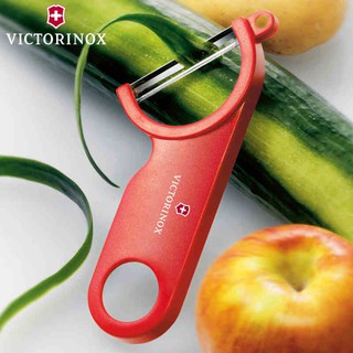 [GENUINE] พร้อมส่ง VICTORINOX PEELER ที่ปอกผลไม้..Made in Switzerland สีแดง (7.6073)