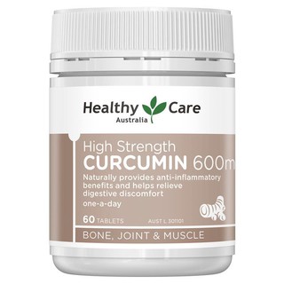 Healthy Care High Strength Curcumin 600mg 60 Tablets