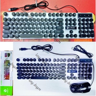 #คีย์บอร์ด 375 + เมาส์ 45 ราคาถูกๆ# rtx 300 backlit keyboard mouse พร้อมส่ง