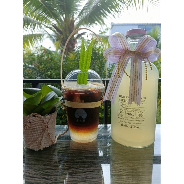 น้ำช่อดอกมะพร้าวผลิตจากเกสรดอกมะพร้าว (Organic100%)ขนาดใหญ่จุใจ1200ml.4289&6395