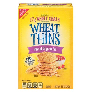 Nabisco Wheat Thins Multi Grain 241g ข้าวสาลีทินส์ มัลติเกรน