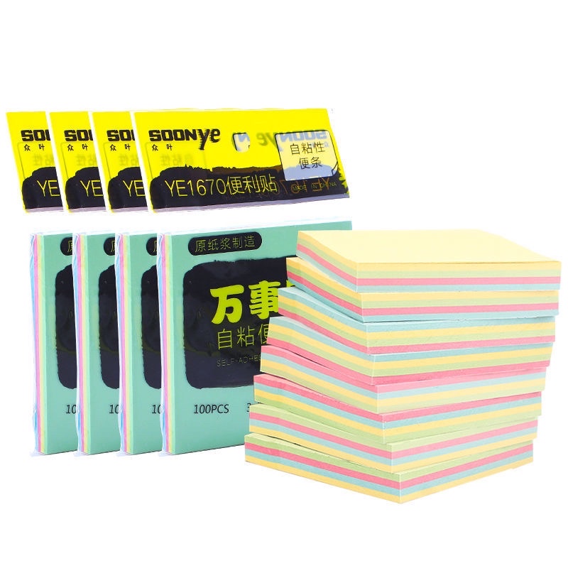 Post-it Notes Creative Notes N Times Post-it Notes Notepad Notes Notes Memo ข้อความสติกเกอร์โน้ตนักเ