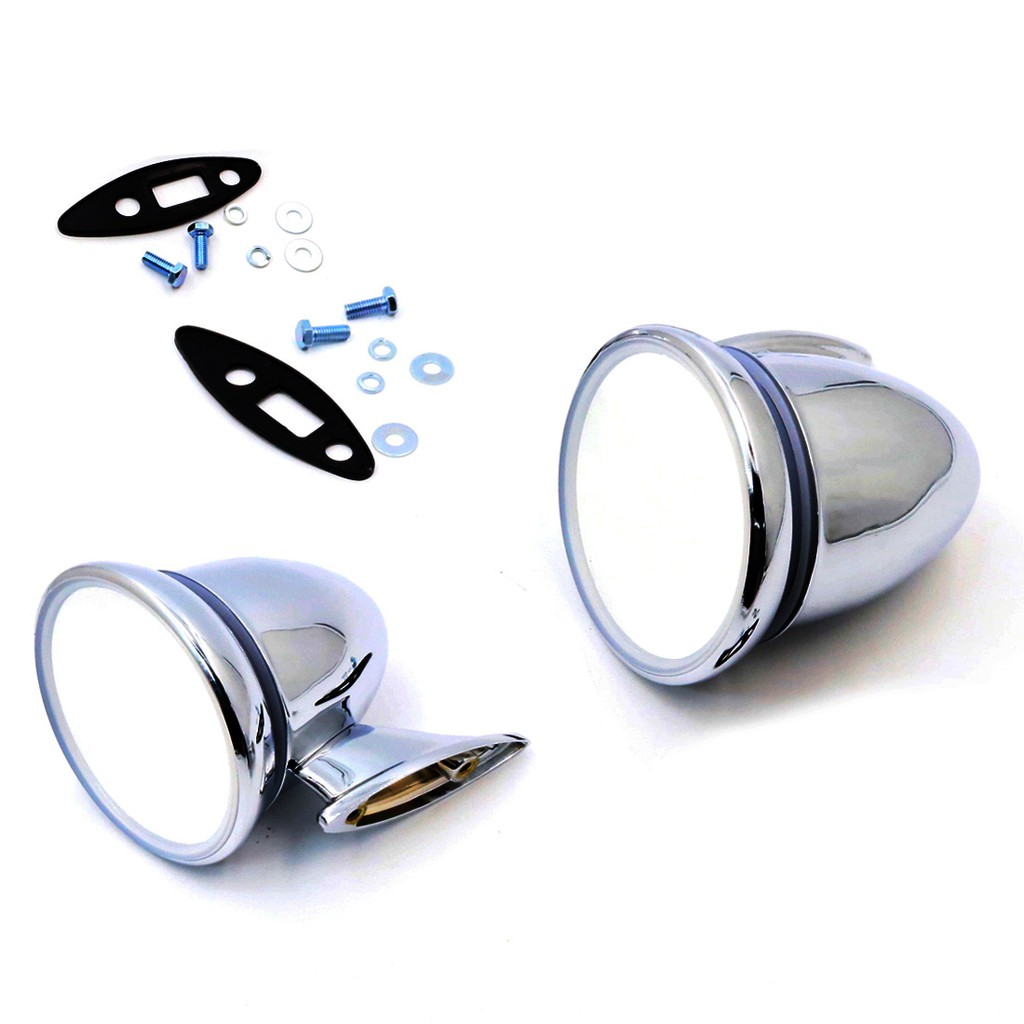 กระจกมองข้าง ทรงจรวด Triumph GT6 TR4 TR5 TR6 TR250 Dolomite Stag Sprint MG MGB GT Roadster 60's-70's