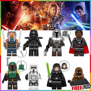 ฟิกเกอร์ Star Wars Empire Scout Troopers Stormtrooper Boba Fett The Mandalorian ขนาดเล็ก สําหรับสะสม