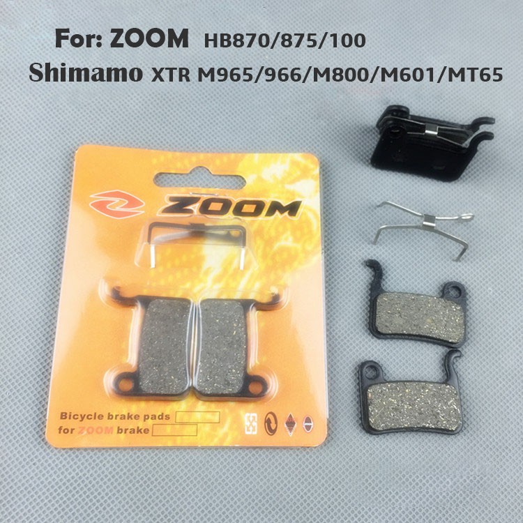 ZOOM Hydraulic Brake Pad for Zoom HB870/875/100 Shimamo XTR M965/966