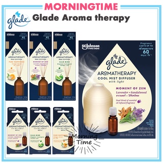 Glade Aroma therapy cool mist diffuser เกลด อะโรมา เทอราพี เครื่องกระจายความหอม lavender+sandalwood