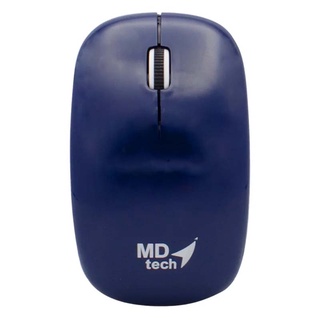 WIRELESS MOUSE USB MD-TECH (RF-161) BLUE/BLACK(By Shopee  SuperTphone1234)