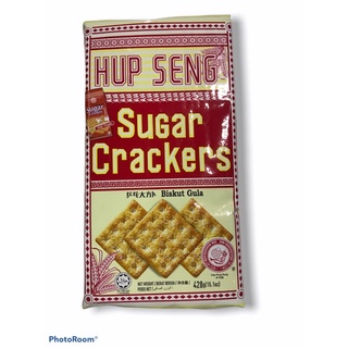 🥯Hup Seng แครกเกอร์🧂Sugar Crackers แครกเกอร์ฮับเส็งในตำนาน #บิสกิตมาเลย์ 428g