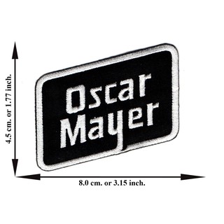 ตัดรีด ตัวรีดติดเสื้อ อาร์มปัก ติดเสื้อปัก ปักเสื้อ DIYลาย oscar mayer2