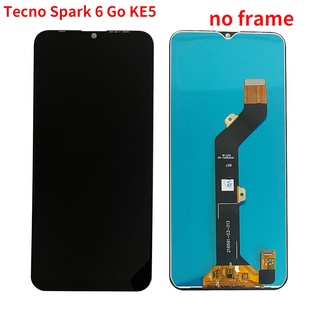 หน้าจอสัมผัส LCD สําหรับ Tecno Spark 6 go KE5j KE5k Spark go 2020