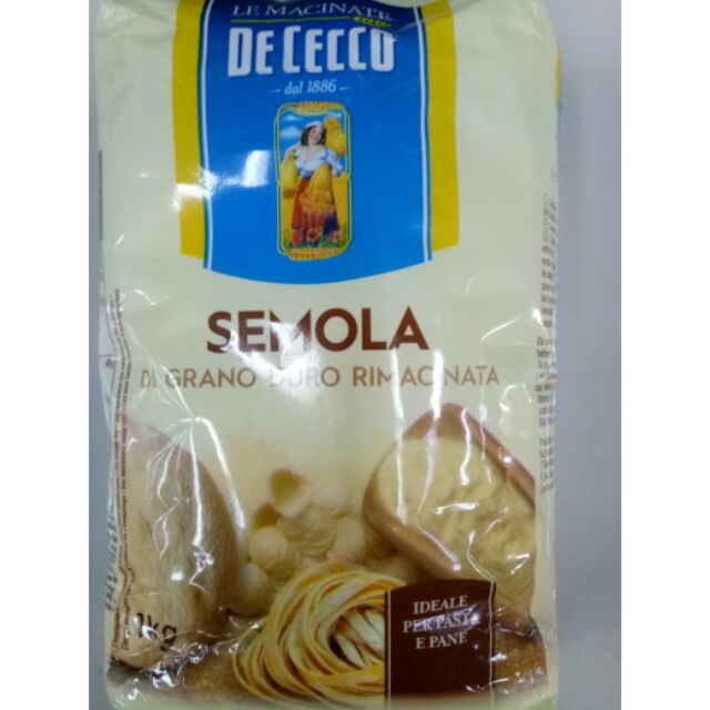 De Cecco Semola Grand Duro แป้ง สาลี ดูรัม 1kg .