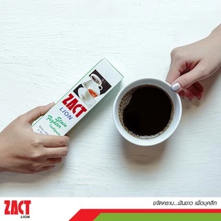 ZACT ยาสีฟัน ขจัดคราบ แซคท์ สูตรสำหรับผู้ดื่มกาแฟ และชา (สีเขียว) 160 g x 6กล่อง