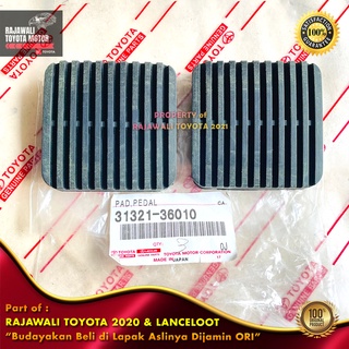 แผ่นยางเหยียบคลัทช์ 2F สําหรับ Toyota 31321-36010 BJ40 FJ40