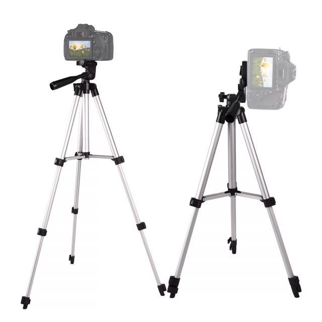 ￼ขาตั้งกล้องถ่ายรูปและโทรศัพท์มือถือขนาดพกพารุ่น TF-3110 ขาตั้ง 3 ขา Cellphone and Camera Tripod