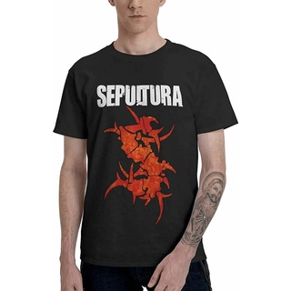 เสื้อยืด พิมพ์ลายการ์ตูน Sepuitura คุณภาพสูง สําหรับผู้ชายSize S-5XL