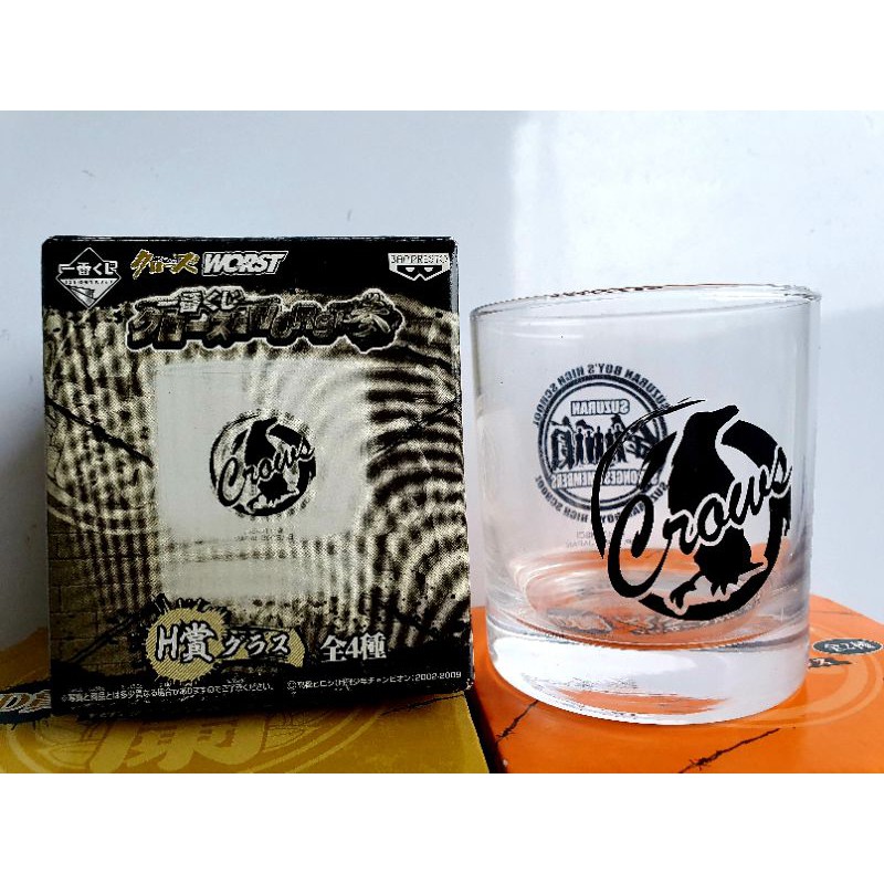 อีกา แก้ว ซูซูรัน  CROWS & WORST glass Suzurun