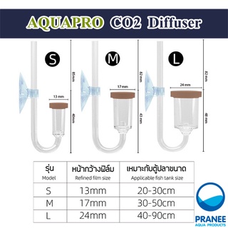 AQUAPRO CO2 Diffuser หัวดิฟกระจายคาร์บอน (CO2) รุ่นใหม่ล่าสุด