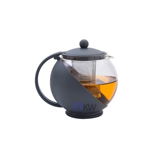 [ใส่โค้ดINC3LEL3เหลือ50.-] กาชงชา 750 มล. กาชงชาฐานพลาสติก กาชงชาแก้วใส กาน้ำชา กาแก้วชงชา พร้อมที่กรองสแตนเลส