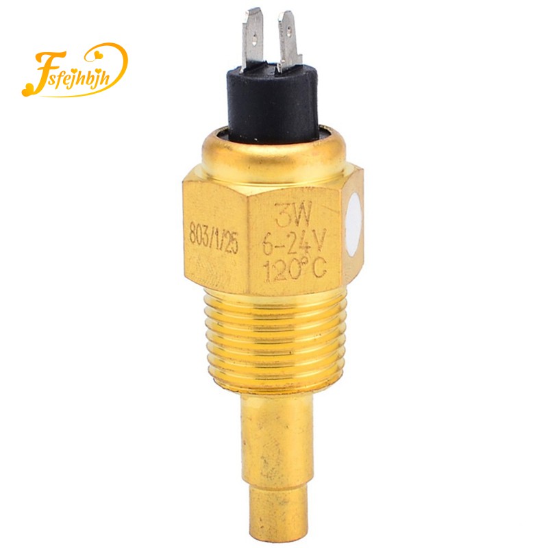 Vdo 1/2 Npt 21 มม.เซ็นเซอร์อุณหภูมิน้ําน้ํามันเครื่องสําหรับชุดเครื่องกําเนิดไฟฟ้า