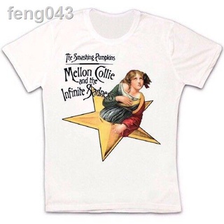 ✖❀◈Smashing Pumpkins Mellon Collie And The Infinite Sadness Men T Shirt s Round Neck Korean Style 100% Pure Cotton Short