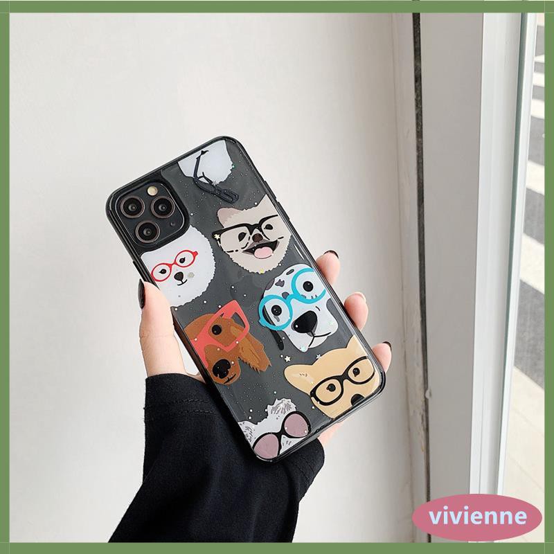 IPhone 11 pro Max X XS XR XSMAX 6 6s 7 8 Plus Fashion Cartoon Glasses ...
