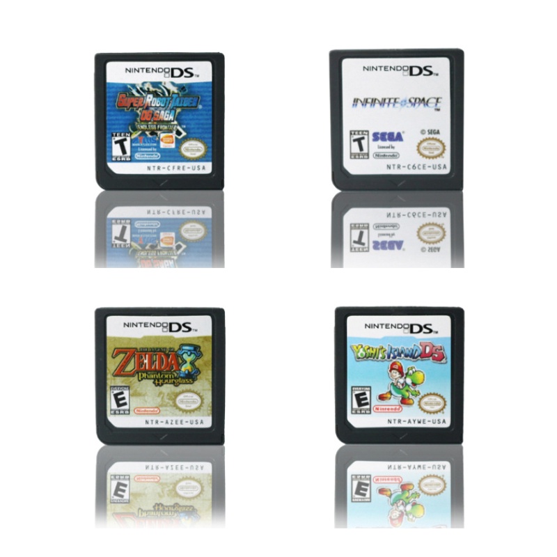 การ์ดเกม Nintendo DS Yoshi's Island The Legend of Zelda DS 2DS 3DS