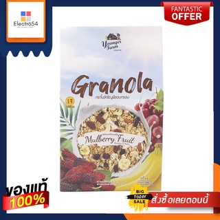 ยังเกอร์ฟาร์มกราโนล่ารสมัลเบอร์รี่ 225 กYOUNGER FARM GRANOLA MULBERRY 225 G