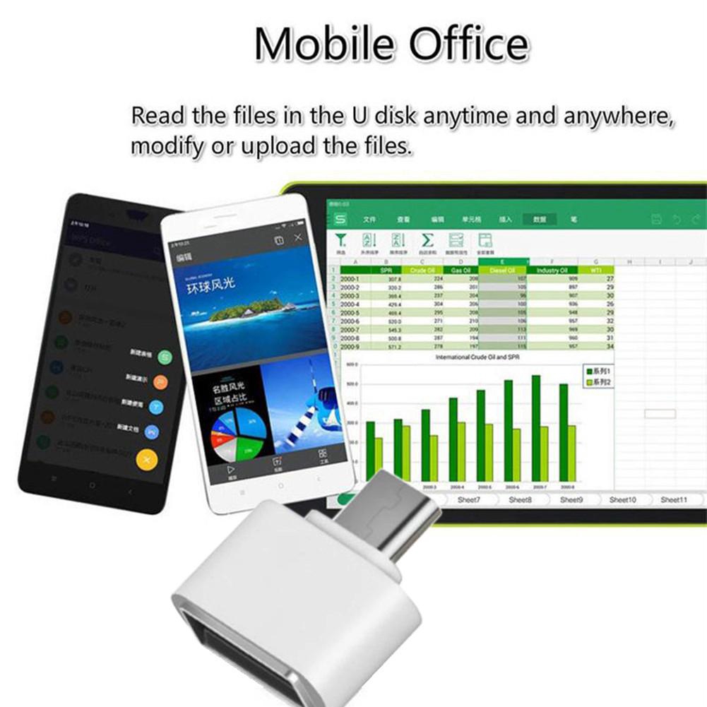 อะแดปเตอร์แปลง micro usb otg เป็น usb type c otg สําหรับ samsung huawei android type - c