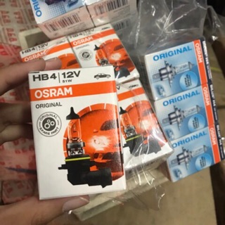 หลอดไฟหน้า หลอดไฟ osram HB4 12V 51W แท้!!