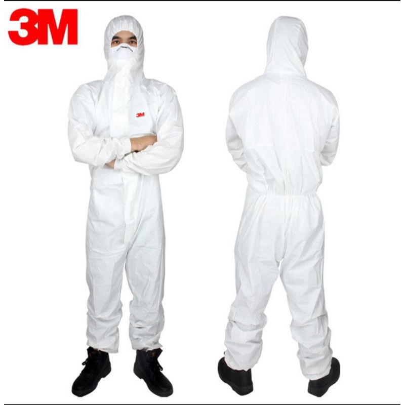 3M PPE 4545 ชุดป้องกันฝุ่น เชื้อโรค สารเคมี Size: XL