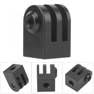 Metal Adapter 1/4" Aluminium Tripod Screw cnc Alloy Mount For Gopro 11 10 9 8 7 OSMO Action Insta360