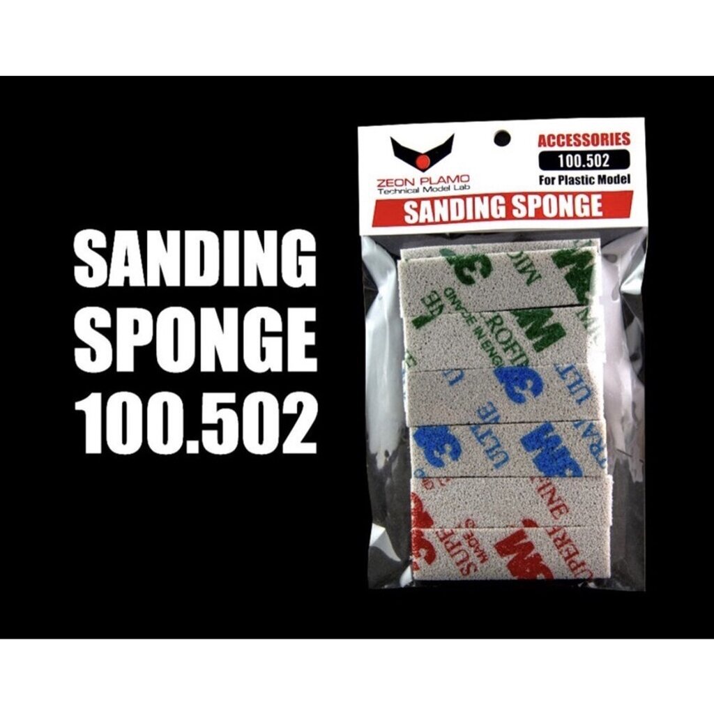 Zeon Plamo Sanding Sponge 100.502