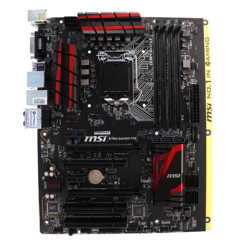 MSI Mainboard B150A GAMING PRO 'STrek' Intel 1151 (VGA On)